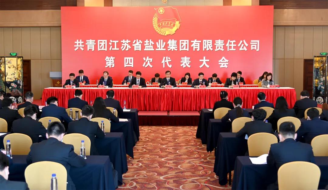 共青團(tuán)江蘇省鹽業(yè)集團(tuán)有限責(zé)任公司第四次代表大會在寧隆重召開 共青團(tuán)江蘇省鹽業(yè)集團(tuán)有限責(zé)任公司第四次代表大會在寧隆重召開